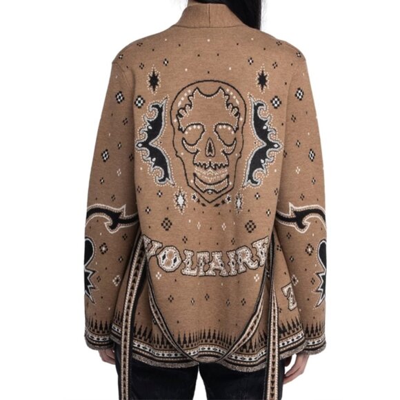 Zadig & Voltaire Kala We Merino Wool Cardigan - Picture 3 of 6